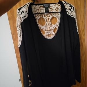 Women's skeleton cardigan size xs